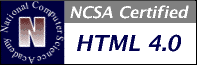 NCSA HTML 4.0 Certified